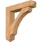 Ekena Millwork Legacy Arts and Crafts Smooth Bracket w/ Offset Brace, Western Red Cedar, 7 1/2"W x 36"D x 36"H BKT0806X36X36LEC03SWR - alternate 1
